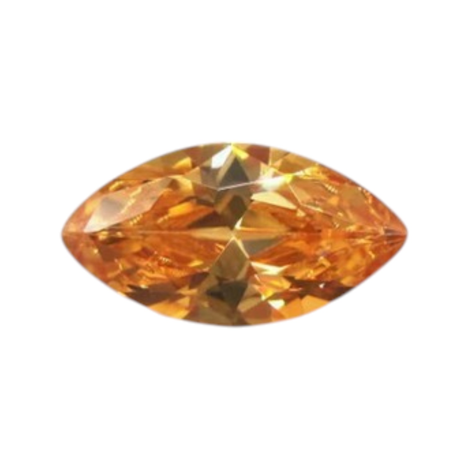 Zirconia AAAAA Markies Diverse afmetingen HITTEBESTENDIG Champagne STAFFELKORTING