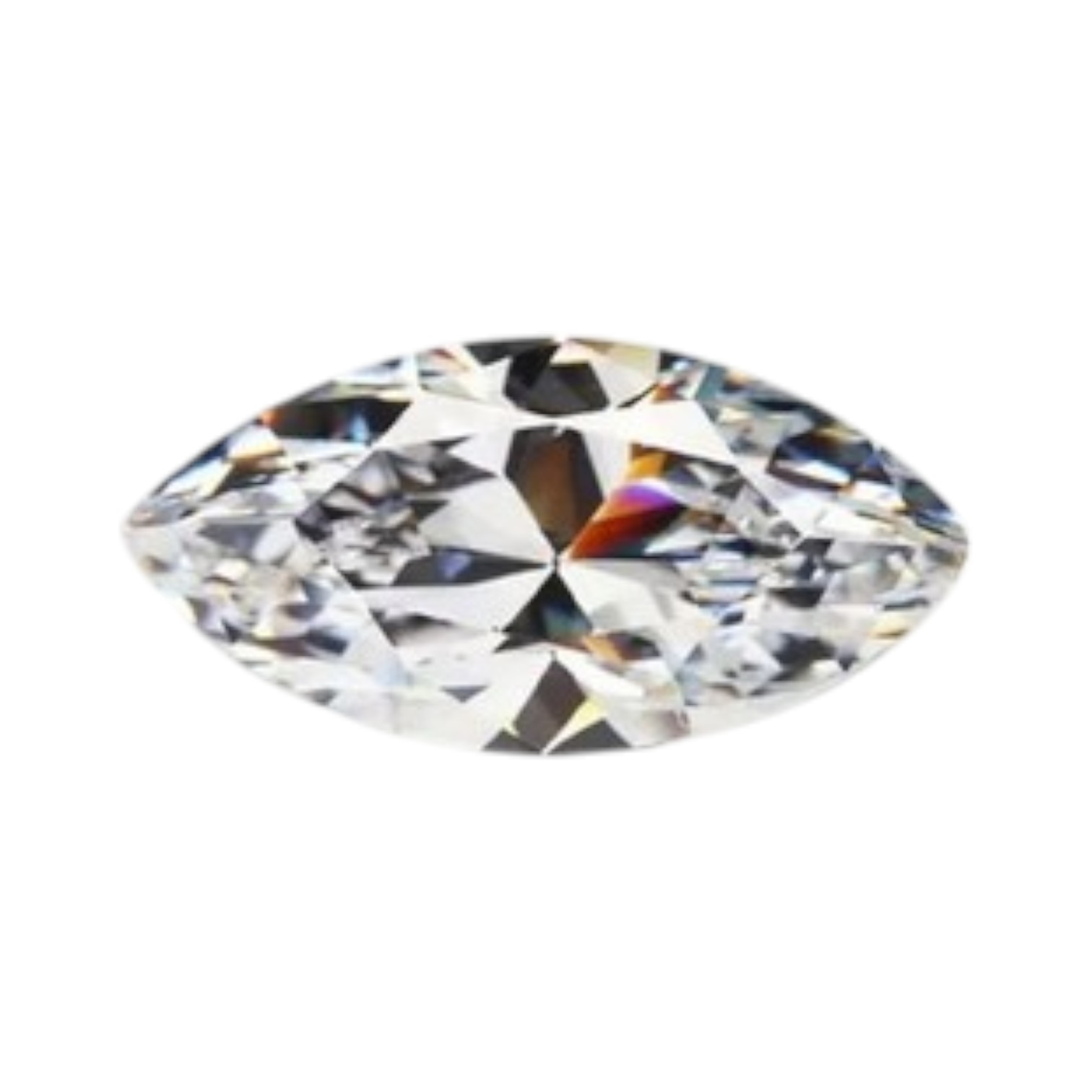 Zirconia AAAAA Markies Diverse afmetingen HITTEBESTENDIG Helder Wit STAFFELKORTING