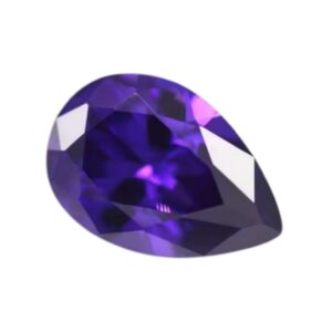 Zirconia AAAAA Peer 4*6mm HITTEBESTENDIG Amethist STAFFELKORTING