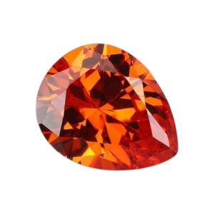 Zirconia AAAAA Peer 4*6mm Oranje STAFFELKORTING