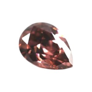 Zirconia AAAAA Peer 4*6mm Rhodoliet STAFFELKORTING