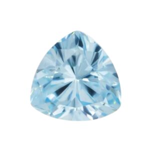 Zirconia AAAAA Trillion Diverse afmetingen Light Blue STAFFELKORTING