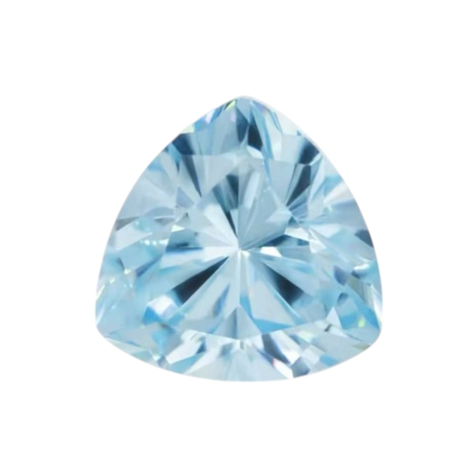 Zirconia AAAAA Trillion Diverse afmetingen Light Blue STAFFELKORTING