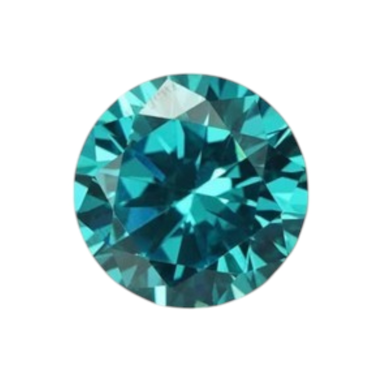 Zirconia AAAAA rond Div Afmetingen Light Green STAFFELKORTING