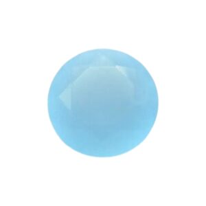 Zirconia AAAAA rond Div Afmetingen Milky Blue STAFFELKORTING