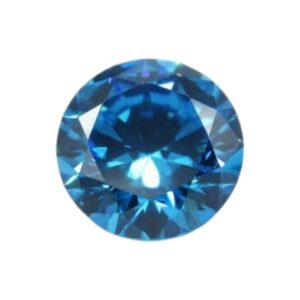 Zirconia AAAAA rond Div Afmetingen Aqua Blauw STAFFELKORTING