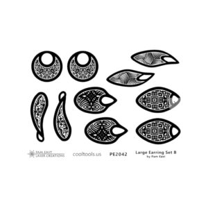 Pam East Template & Texture.  Set 2.   2 Delige set PE2042