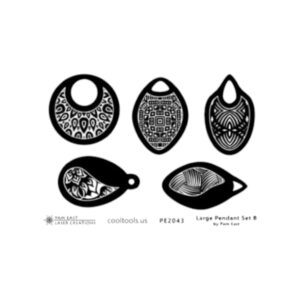 Pam East Template & Texture.  Set 5   2 Delige set PE2043