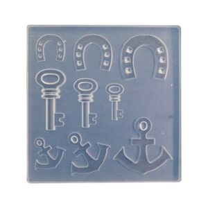 Mal hoefijzer, sleutel, anker ACS   (F-1881)