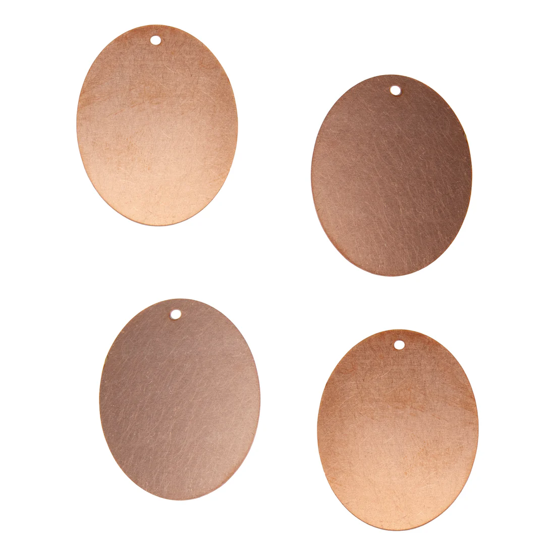 Plaques de cuivre pour la fabrication de boucles d'oreilles ou de pendentifs. Egalement pour l'émaillage. Formes variées – Image 5