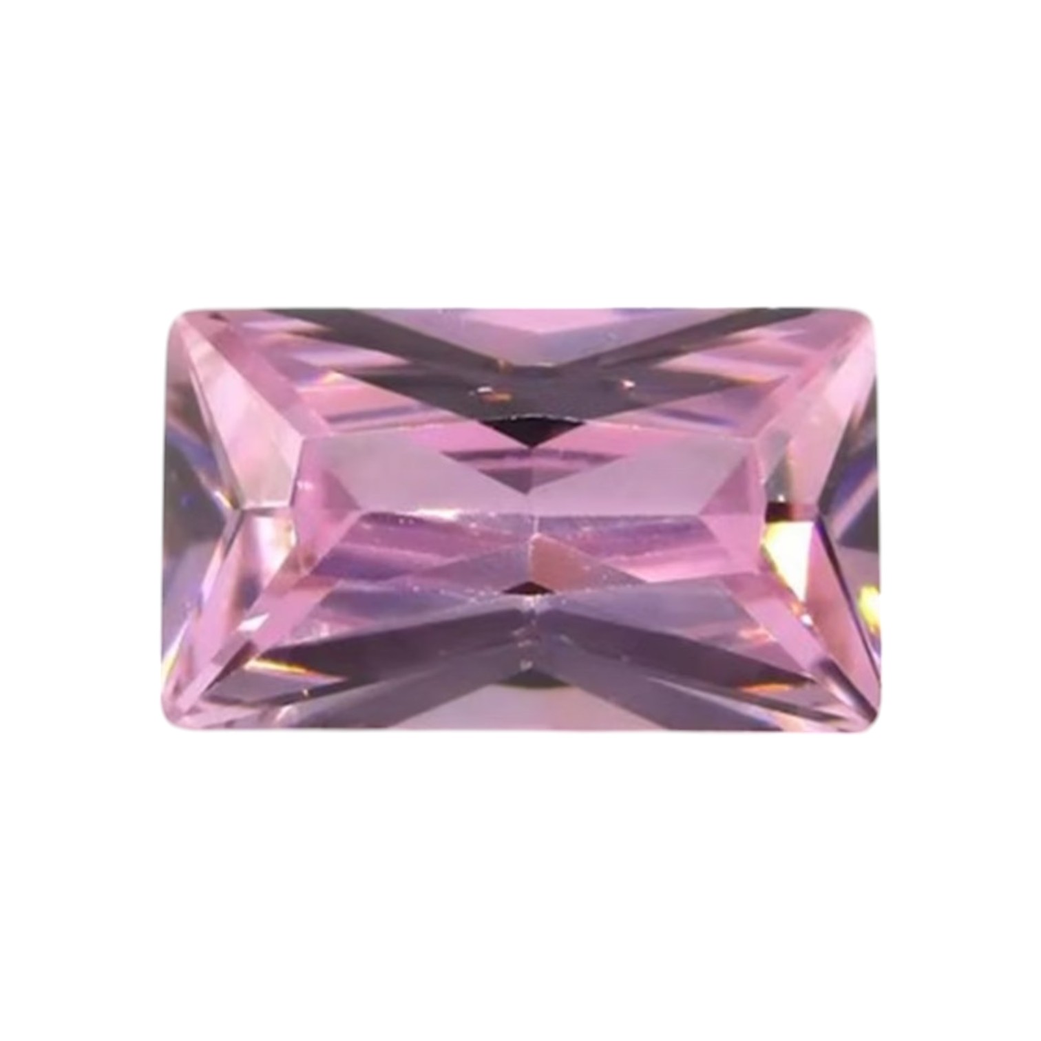 Zirconia AAAAA Rechthoek Div Afmetingen HITTEBESTENDIG Roze