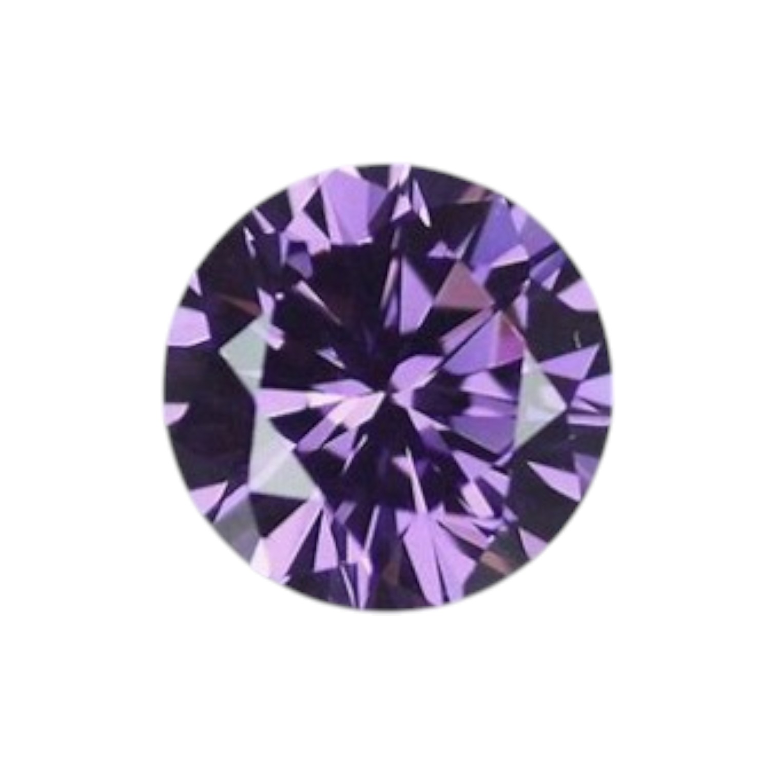 Zirconia AAAAA rond Div Afmetingen HITTEBESTENDIG Amethist STAFFELKORTING