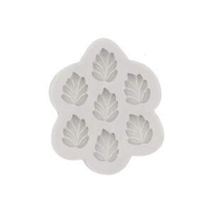 Siliconen mal bladeren