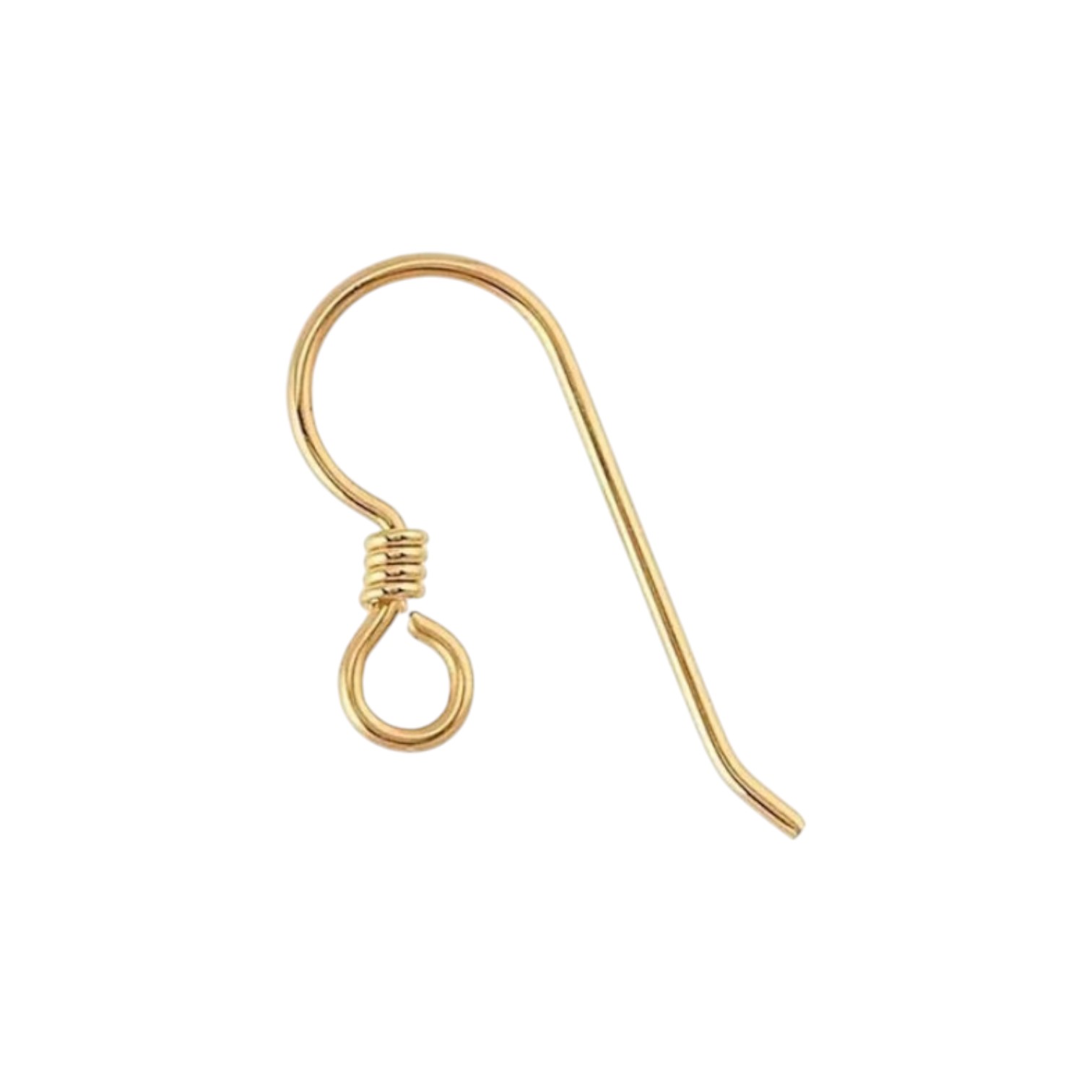 Oorhaakjes puur brons.