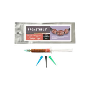 Prometheus Copper Clay 10 gram spuitpasta - 3 mondjes