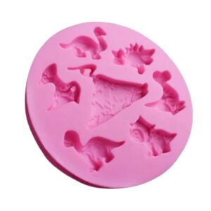 Siliconen mal mini dino's