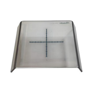 Drukplaat, rolplaat  transparant acryl 10*10cm Easy Grip