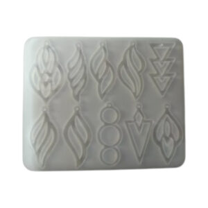 Siliconen mal  fancy earrings  hangeroogje 14*12 cm