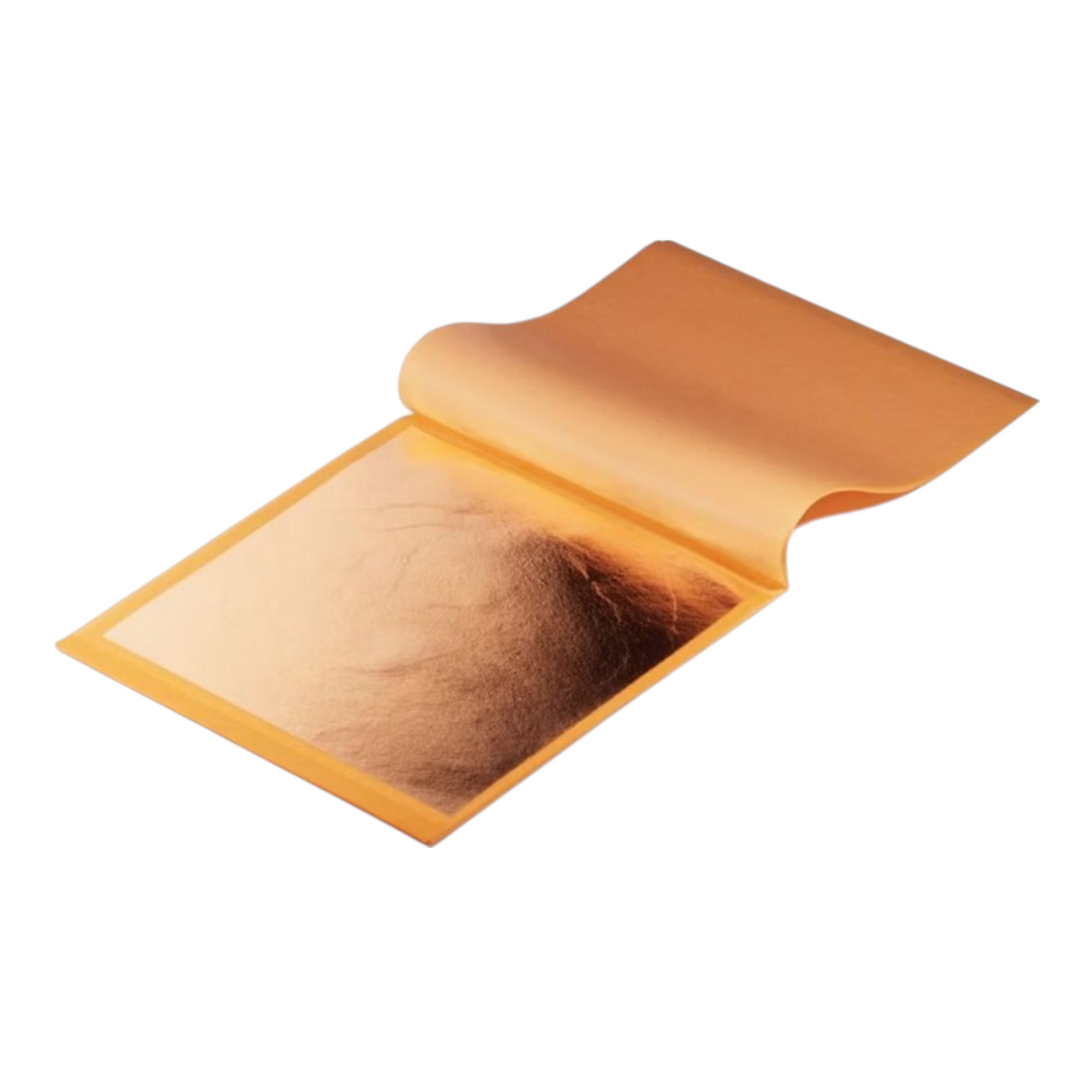 Feuille de cuivre, livret de 25 feuilles mesurant 14*14 cm