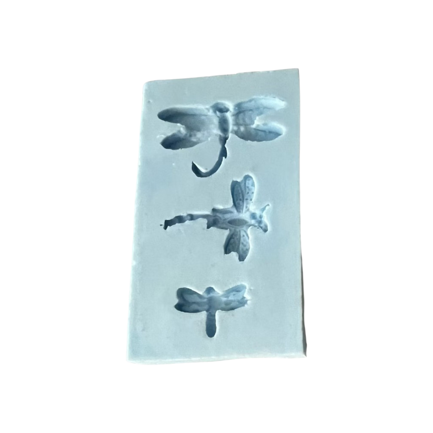 Siliconen mal 3 kleine libelles - dragon fly - Afbeelding 2