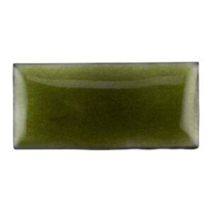 Thompson lead-free enamel powder. Transparent Olive