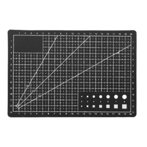 Arbeitsmatte, Schneidematte, mit Gitter, für Silberton, Metaton, Arbeitsmatte, Arbeitsmatten