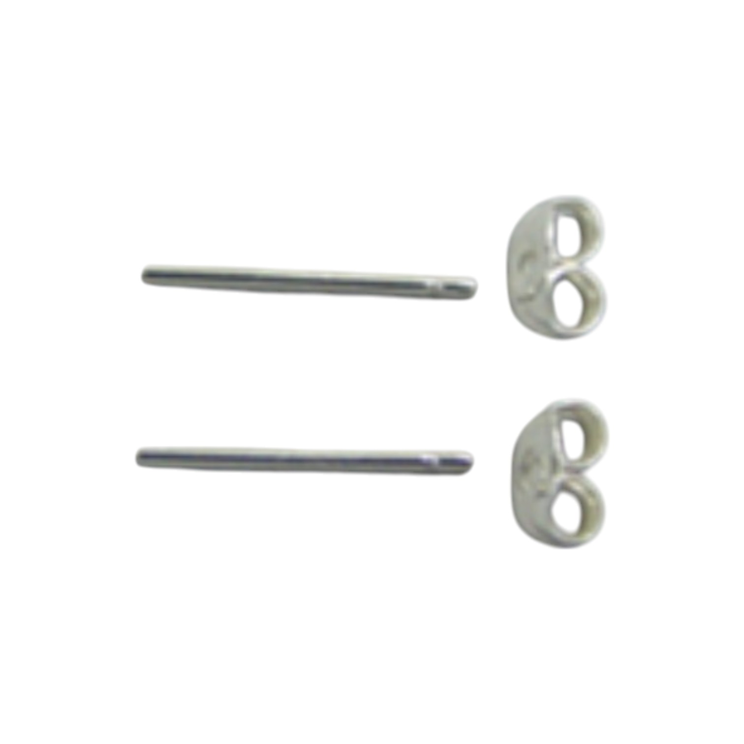 Oorstekers voor meebakken in zilverklei. (K-0071)