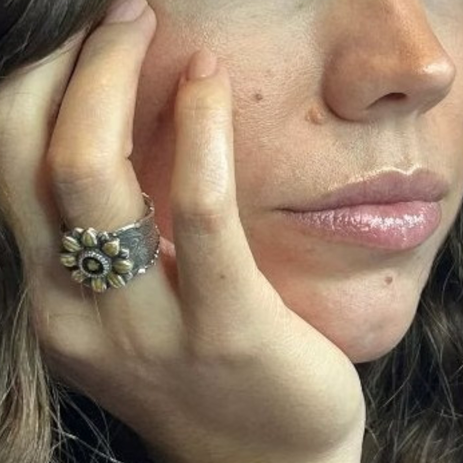 Siliconen mini mal zonnebloemetjes - Afbeelding 2