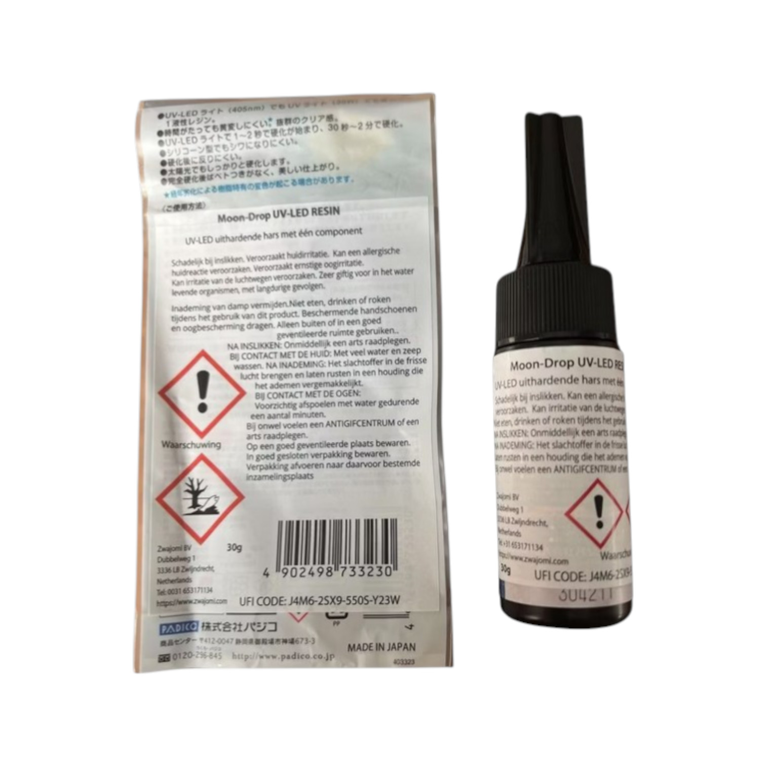 UV-LED Resin Moondrop Extra helder en extra hard 100 gr - Afbeelding 4