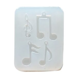 Siliconen mini mal muzieknootjes
