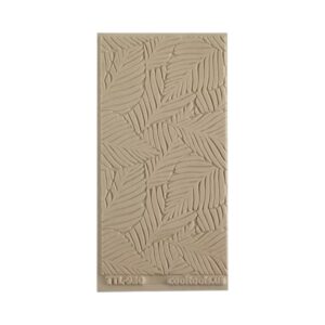 Textuurmat Rubber ca  5*10 cm  Palm leaves - 930