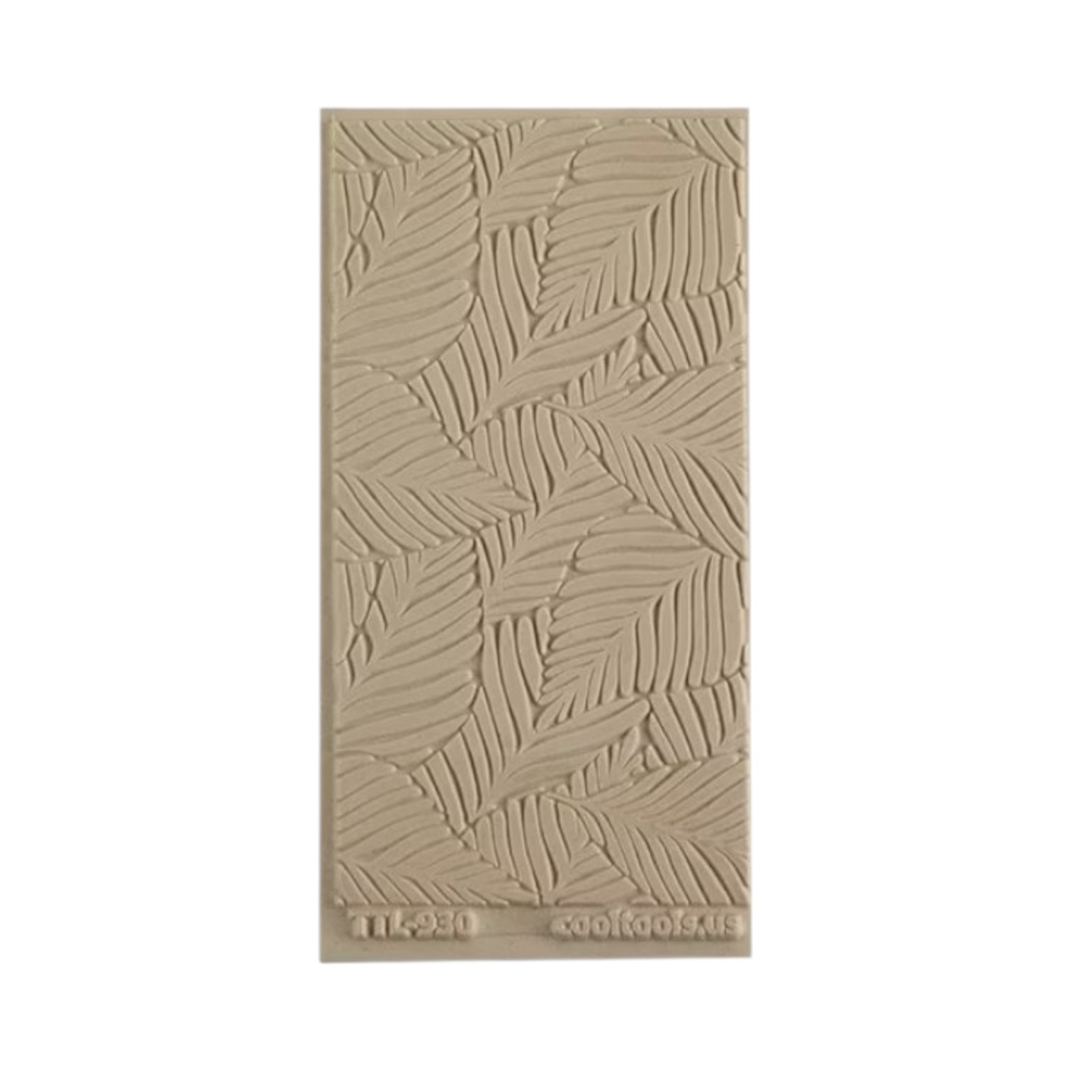 Tapis de texture caoutchouc approx 5*10 cm Feuilles de palmier - 930