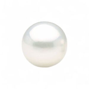 Natuurlijke gecultiveerde half geboorde parel. Wit Rond Diverse afmetingen Per stuk