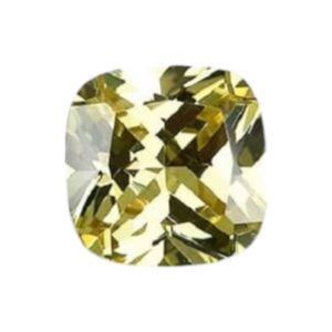 Zirconia AAAAA vierkant cushion Div Afmetingen Peridot STAFFELKORTING