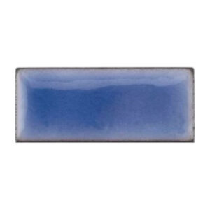 Thompson lead-free enamel powder. Transparent Periwinkle Blue