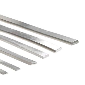 Zilverdraad 925 plat Diverse breedtes per 20 cm