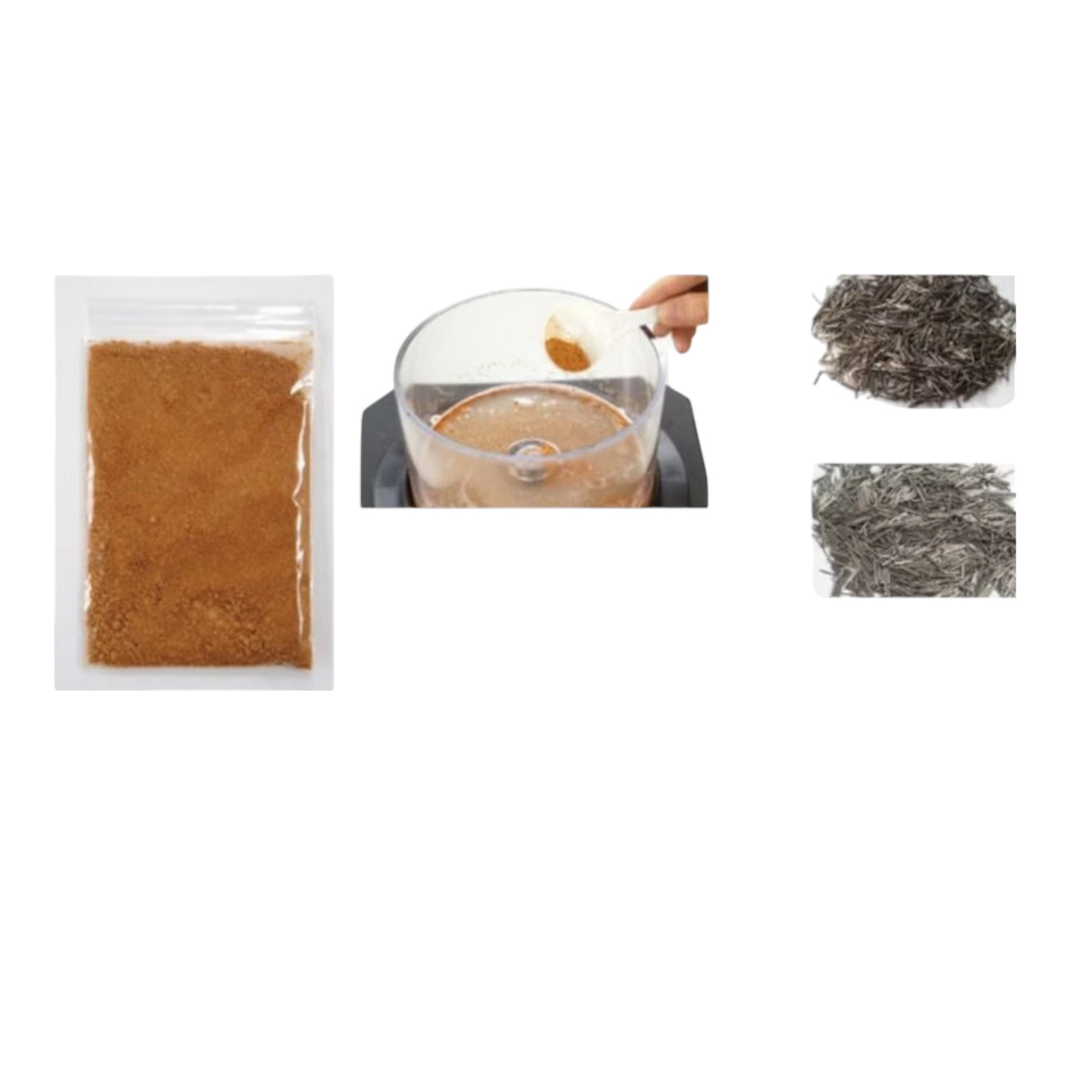 Poeder voor het reinigen van rvs polijstkogels (F-1146)