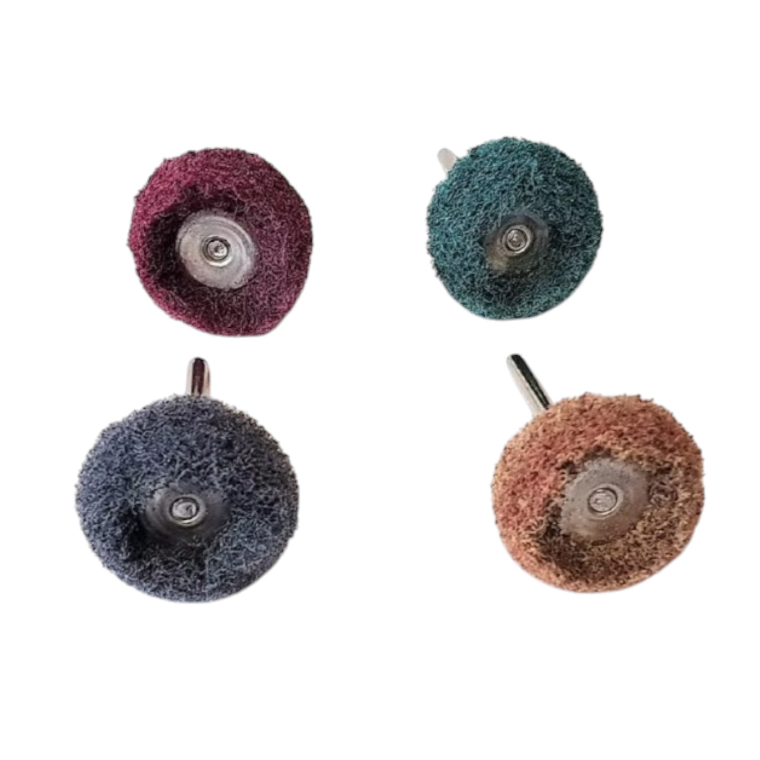 Polijstschijfjes voor metalen, set van 4 Geschikt voor multitool. - Afbeelding 2