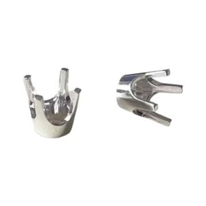 Prong  setting rond. Maat is binnenmaat / steenmaat. 925 Diverse afmetingen