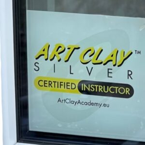 Raam sticker voor gecertificeerde instructeurs GRATIS