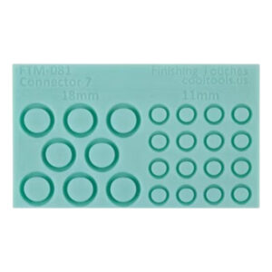 Finishing touch mold. Siliconen mal Schakels Connector 7   081