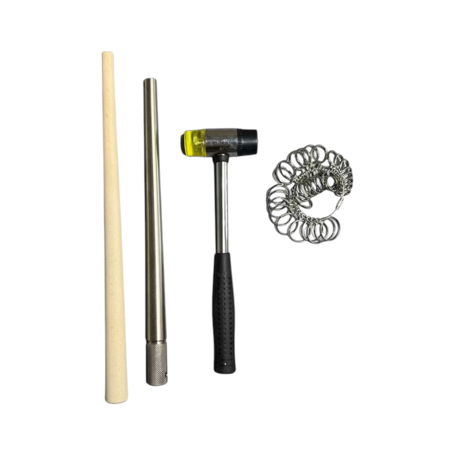 Ringen gereeedschapset inclusief stalen tribulet.