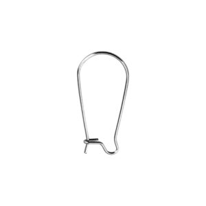 Oorhaakjes RVS Hoogte 20 mm Sluitbaar DQ kwaliteit.