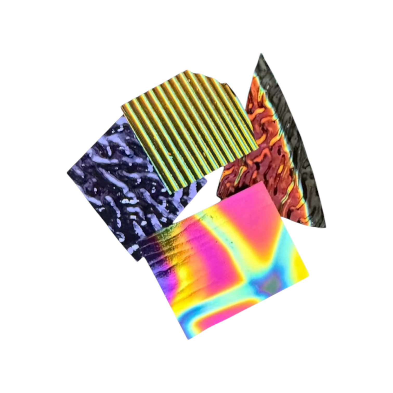 Dichro of Dichroic Scrap Wissmach Coe 96