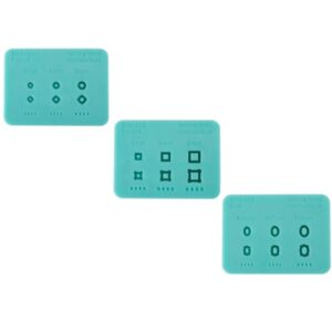 Setting molds voor het maken van perfecte zettingen van klei