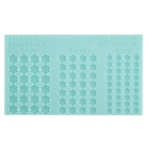 Finishing touch mold. Siliconen mal Snowflakes - 052