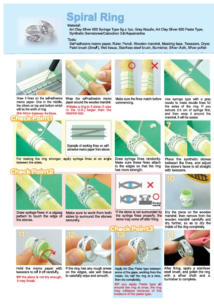 Spuitklei/ Syringe Art Clay Silver 10 gram met 0, 1 of 3 spuitmondjes (ZA-0281) - Afbeelding 7