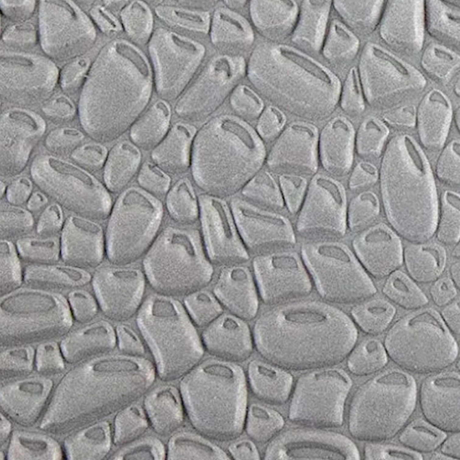 Textuurmat Rubberc 5*10 cm cobblestone - 933 - Afbeelding 2