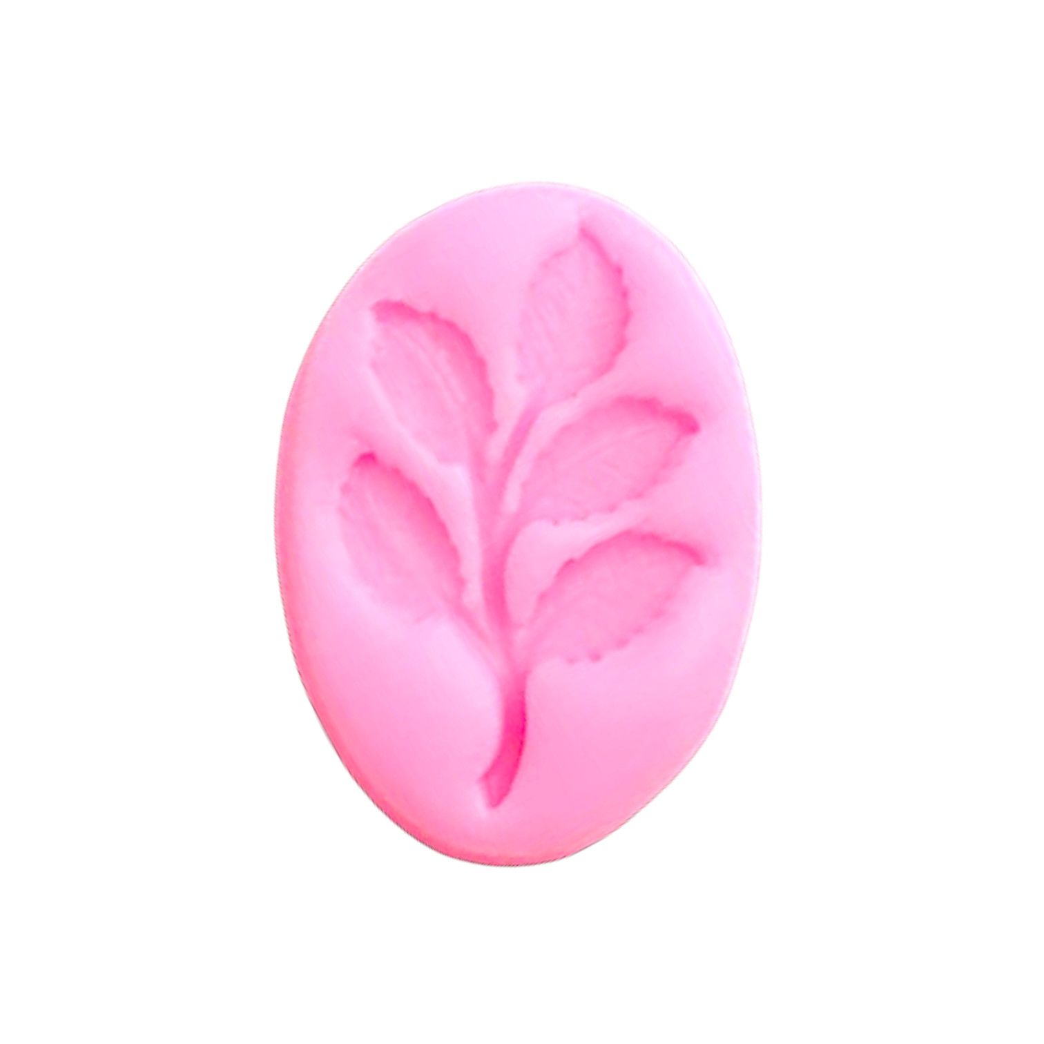 Siliconen mal takje met blaadjes