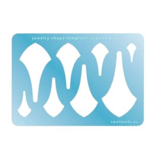 Template Fancy Teardrop Crystal Drop